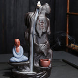 Maxbell Creative Ceramic Incense Censer Burners Home Office Ornaments Buddha