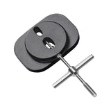 Maxbell Universal Fishing Reel Removal Tool for Outdoor Activities DIY Modified Tool Black