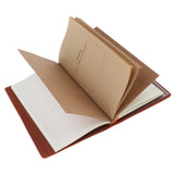 Max A6 Portable Travel Diary Creative Leather Handbook Drawing Notebook Notepad