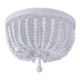 Maxbell Boho Chandelier Ceiling Light Decorative Lamp 32x26cm 3 Head Base