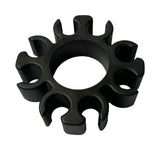 Maxbell Lightweight Drumstick Holder Clip Environmental Friendly for Beginners Black