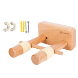Maxbell Wood Wall Mounted Guitar Hanger for Ukulele Bass Guitar Easy to Install