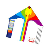 Maxbell Huge Kite Easy to Fly Stable Outdoor Fly Kite Game for Beach Festival Travel C