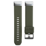 Maxbell 22mm Quick-release Replacement Silicone Strap for Garmin fenix5 935 Green
