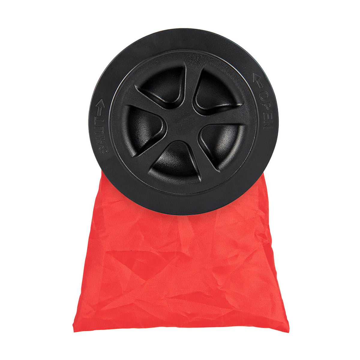 Maxbell Deck Plate Deck Cover with Storage Bag Sealed for Boat Sailing Canoe Black 4inch
