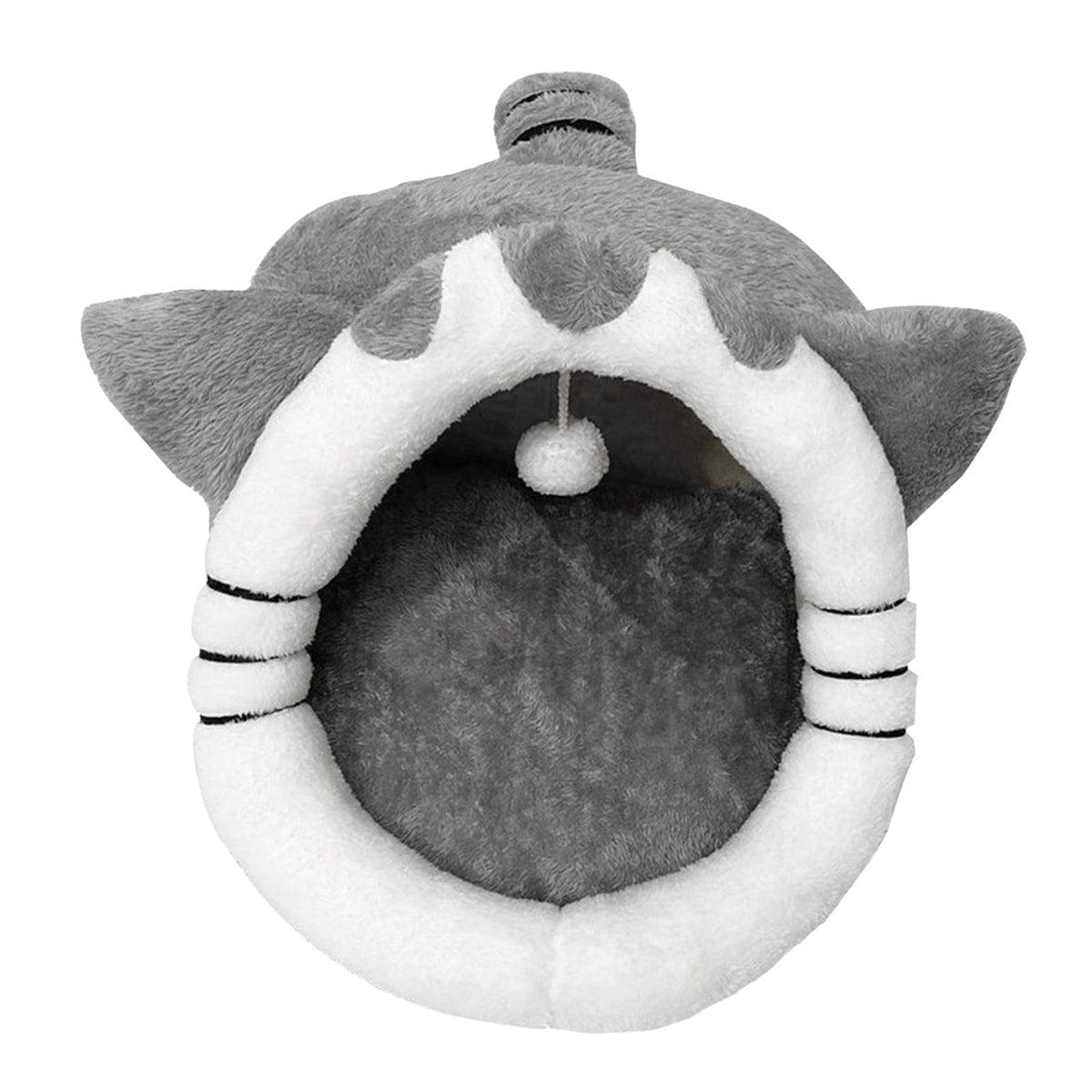 Maxbell Large Nest Furniture Dog with Ball Toy Hideout Portable for Kitten Rabbit 42x45x34cm