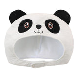 Maxbell Cute Short Plush Panda Hat Funny Novelty Hood for Cosplay Party Dress up