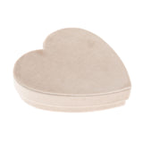 Maxbell Ring Box Heart Shaped Multifunction for Women Rings Earrings Necklaces C
