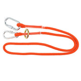 Maxbell Climbing Arborist Safety Lanyard with Snap Hook Fall Protection C type 1.6m