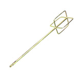 Maxbell Stirring Mixing Paddle Stirring Tool Paint Drill Attachment for Mud Mixing Square Handle C