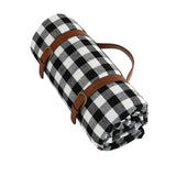 Maxbell Picnic Blanket Accessories for Friends Lawn with PU Leather Carrier Handle A 200cmx200cm