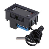 Max Digital Temperature Meter Probe Thermostat Thermometer Control Switch 12V