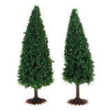 Max 10Pieces Model Tree Sand Table Building Micro Landscape Scenery Layout 5.5cm