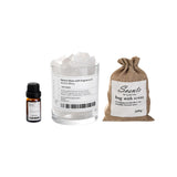 Maxbell Essential Oil Diffuser Set Centerpiece Diffuser Stone for Bedroom Dorm Party White Tea