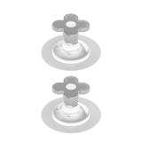 Maxbell 2x Toilet Seat Lifter Lift Tools Bathroom Accessories for Travel Office Home flower