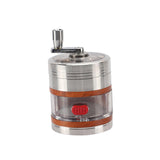 Maxbell Metal Grinder Spice grinder Mill High Quality Easy to Use Multipurpose Argent