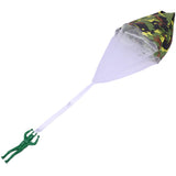 Maxbell Hand Throwing Parachute Outdoor Sports Kid Flying Trow Toy Game  Army Green