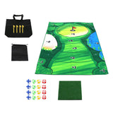 Maxbell Golf Practice Blanket Toy Golf Training Aids Foldable for Training Toy