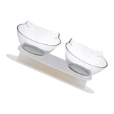 Max Pet Cat Dog Food Water double bowls with Bowl Stand For Cat Dog Puppy