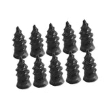 Maxbell 10Pcs Quick Repair Tool Vacuum Tyre Repair Rubber Nail for Car Tire Puncture 0.68cmx1.27cm
