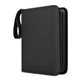 Maxbell Sturdy 400 Card Pocket Binder Organizer Holder for Business Cards Game Cards Black