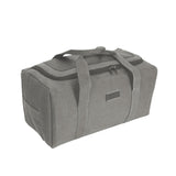 Maxbell Maxbell Canvas Duffle Bag Zipped House Moving Luggage Bag for Laundry Travel Bedding 75cmx40cmx40cm