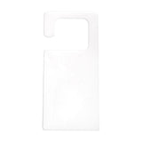 Maxbell Nail Art Display Board Manicure Art Nail Display Rack for Studios Clear S