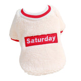 Maxbell Cute Dog Puppy Winter Warm Coat Dogs Comfortable Outdoor Apparels Beige-XS