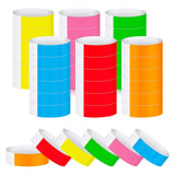 Maxbell 600Pieces Paper Wrist Bands Universal Identity Bands for Concert