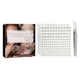 Maxbell 2 Pieces Makeup Rhinestones Stickers for DIY Crafts Festival Accessory