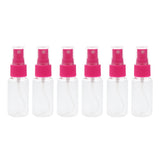 Max 6 Pieces Refillable Moisturizing Spray Bottle Perfume Pressed Atomizer 30ML