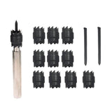 Max 3/8inch Double Sided High Speed Rotary Spot Weld Cutter Drill Bit 13 Pieces