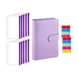 Maxbell Money Planner Waterproof Personal Expense Financial Journal Debt Tracking violet