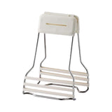 Maxbell Bowl Plate Clamp Adjustable Sturdy Utensil Holder for Restaurant Oven Baking White