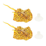 Maxbell 2pcs Artificial Fish Glowing Effect Aquarium Decor Floating Ornament orange