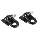 Max 2PCS 1/10 Trailer Towing Hooks Buckle Tow D Shackles for 1/10 RC Crawler Car