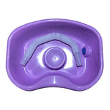 Maxbell In Bed Shampoo Hair Washing Basin Bathing Aid for Disabled Elderly Pregnancy Purple 150cm