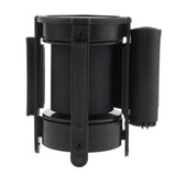 Maxbell Stanchion Queue Barrier Crowd Control Retractable Black