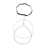 Maxbell Thigh Chain for Women Easy to Wear Durable for Birthday Gift Summer Holiday Silver