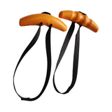 Maxbell 2 Pieces Tranining Grip Handles Pull up Grips for Home Bodybuilding Home Gym