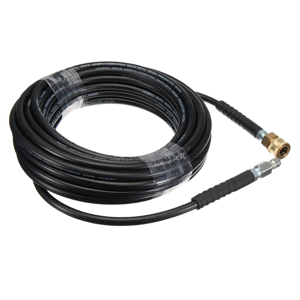 Max 20 Metre Water Jet Power High Pressure Washer Replacement Hose 20M 65.6Ft