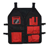 Maxbell Tool Vest Electrician Tool Vest for Carpenters for Outdoor Camping Household Black