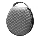 Maxbell Portable CD Wallet Case Organizer PU 20 Capacity Prevent Scratch Grey