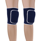 Maxbell Outdoor Exercise Dance Soccer Roller Skating Protective Knee Sleeve Pad  Blue