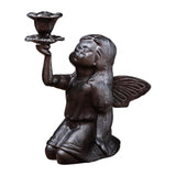 Maxbell Angel Shape Candlestick Holders Candle Stand for Party Farmhouse Fireplace