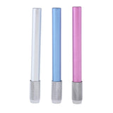 Max Assorted Colors Pencil Lengthener Pencil Extender Holder silver+blue+rosy