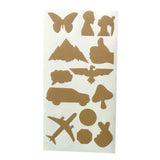 Maxbell Waterproof Self-adhesive Repair Patch Applique for Jacket Bags Khaki
