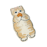 Maxbell Floor Mats Area Rug Cartoon Cat Carpet for Bedroom Bathroom Home Decoration C