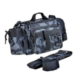 Maxbell Fishing Waist Pack Fanny Hip Bag Tackle Lure Storage Multifunctional Blue