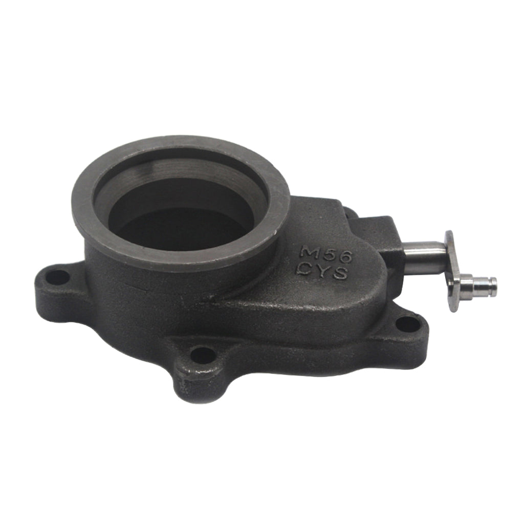 Maxbell T3/T4 5-Bolt Turbo Discharge Convert To 2.5" V-Band Flange Adaptor Cast Iron